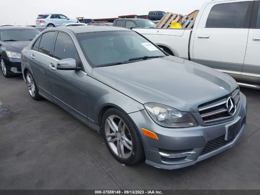 2014 MERCEDES-BENZ C-CLASS C 250 - WDDGF4HB6ER310303