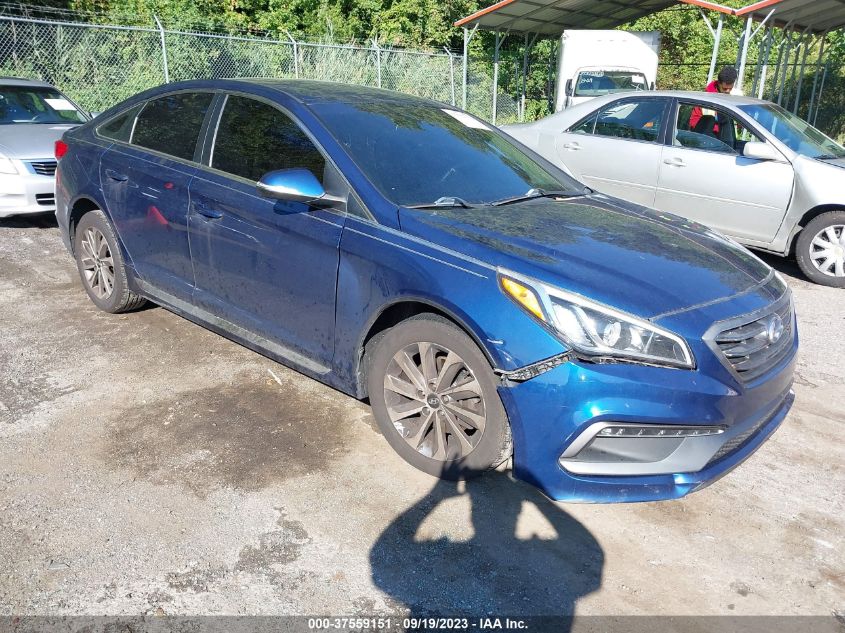 2017 HYUNDAI SONATA SPORT/LIMITED - 5NPE34AFXHH450874