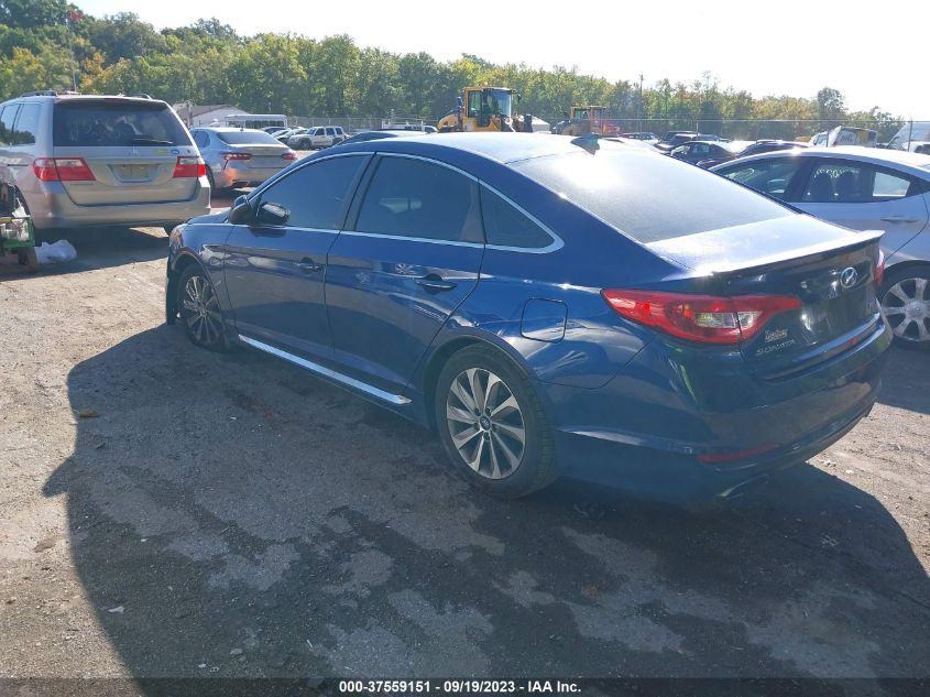 2017 HYUNDAI SONATA SPORT/LIMITED - 5NPE34AFXHH450874