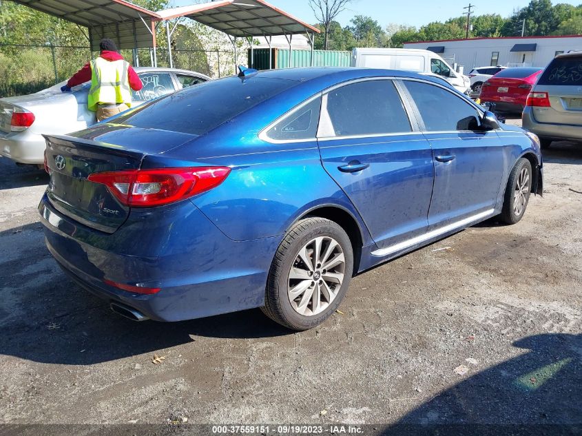 2017 HYUNDAI SONATA SPORT/LIMITED - 5NPE34AFXHH450874