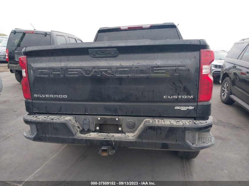 2022 CHEVROLET SILVERADO 1500 CUSTOM - 1GCPABEK8NZ572633