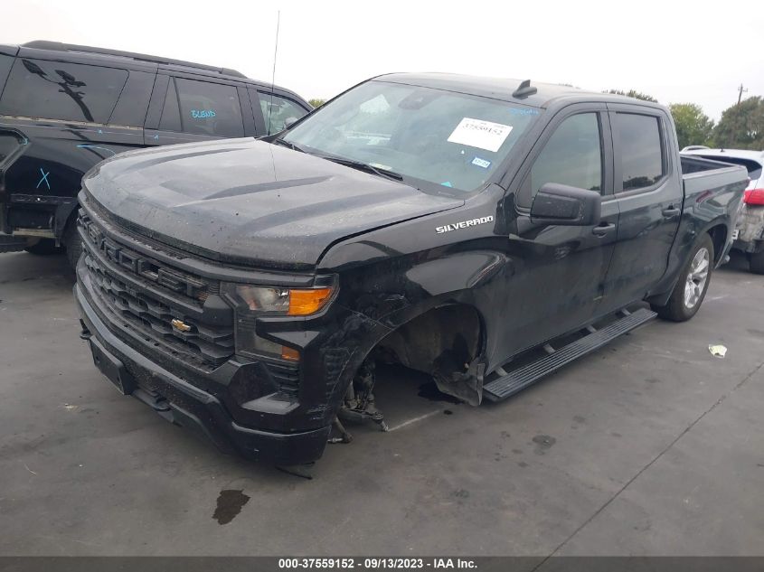 2022 CHEVROLET SILVERADO 1500 CUSTOM - 1GCPABEK8NZ572633