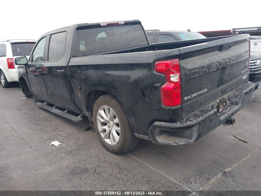 2022 CHEVROLET SILVERADO 1500 CUSTOM - 1GCPABEK8NZ572633