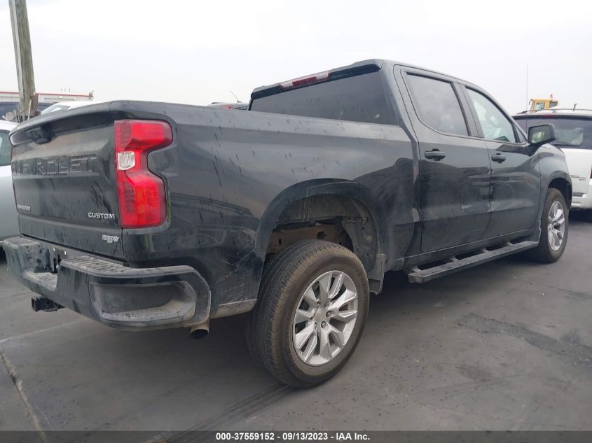2022 CHEVROLET SILVERADO 1500 CUSTOM - 1GCPABEK8NZ572633
