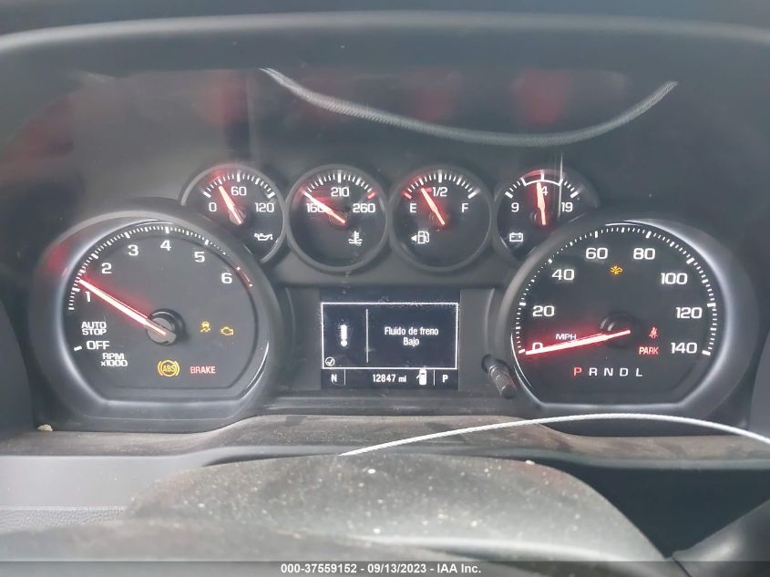 2022 CHEVROLET SILVERADO 1500 CUSTOM - 1GCPABEK8NZ572633