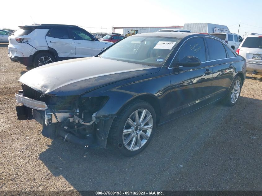 2013 AUDI A6 PREMIUM PLUS - WAUDFAFCXDN113497