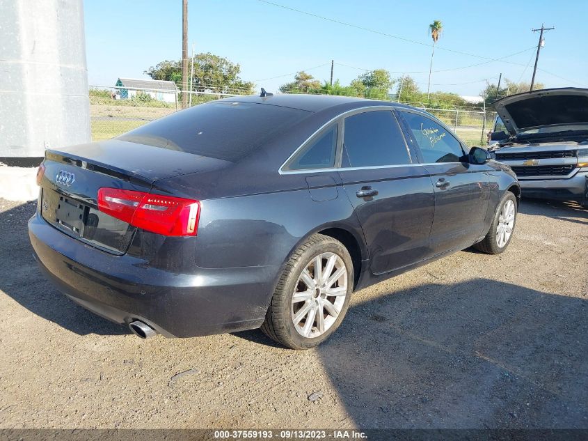2013 AUDI A6 PREMIUM PLUS - WAUDFAFCXDN113497