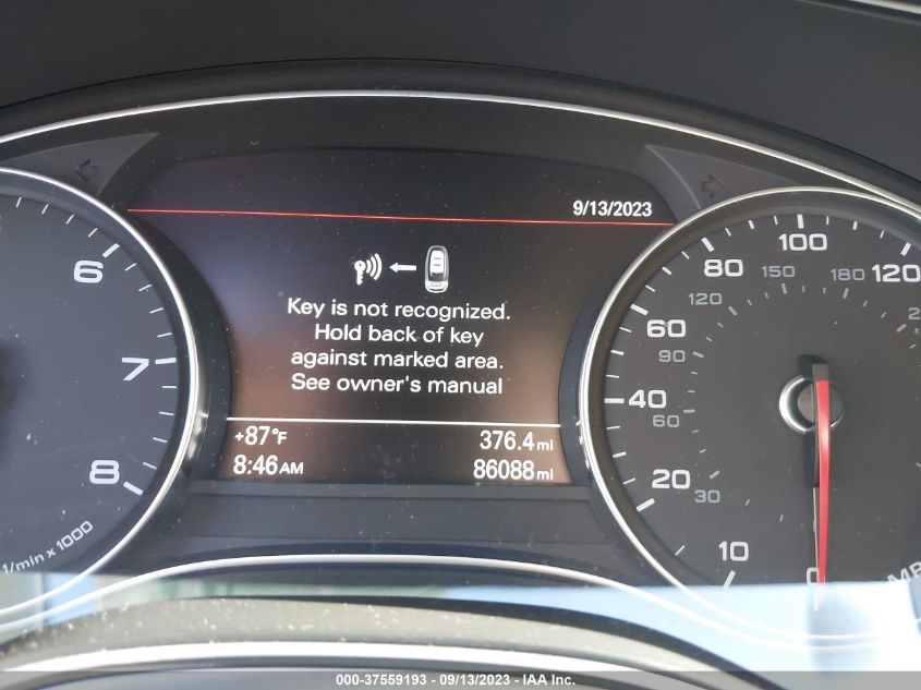 2013 AUDI A6 PREMIUM PLUS - WAUDFAFCXDN113497