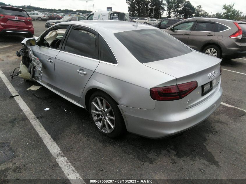 2014 AUDI A4 PREMIUM PLUS - WAUFFAFL4EN019416