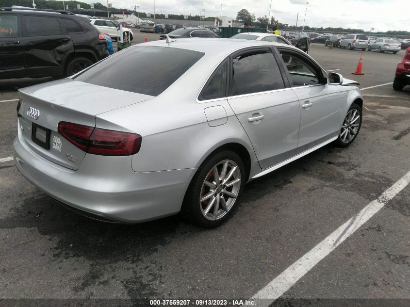 2014 AUDI A4 PREMIUM PLUS - WAUFFAFL4EN019416