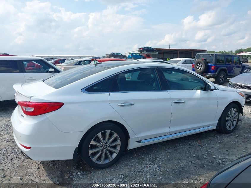 2016 HYUNDAI SONATA 2.4L LIMITED - 5NPE34AF9GH285771