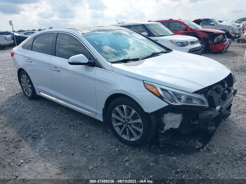 2016 HYUNDAI SONATA 2.4L LIMITED - 5NPE34AF9GH285771