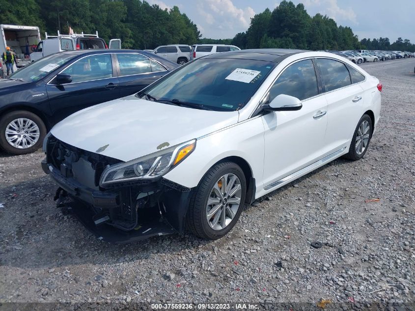 2016 HYUNDAI SONATA 2.4L LIMITED - 5NPE34AF9GH285771