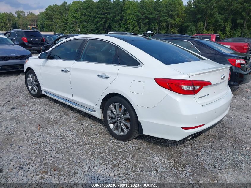 2016 HYUNDAI SONATA 2.4L LIMITED - 5NPE34AF9GH285771