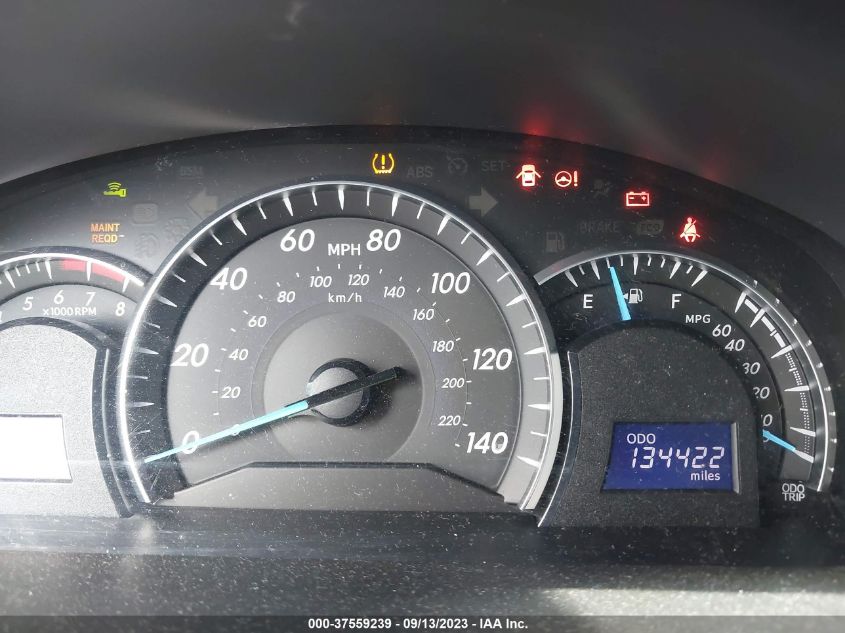 2013 TOYOTA CAMRY L/LE/SE/XLE - 4T4BF1FK9DR279714