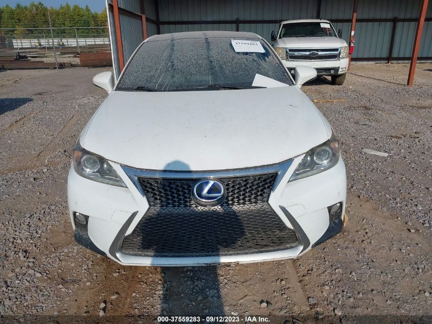 2014 LEXUS CT 200H HYBRID - JTHKD5BHXE2175234