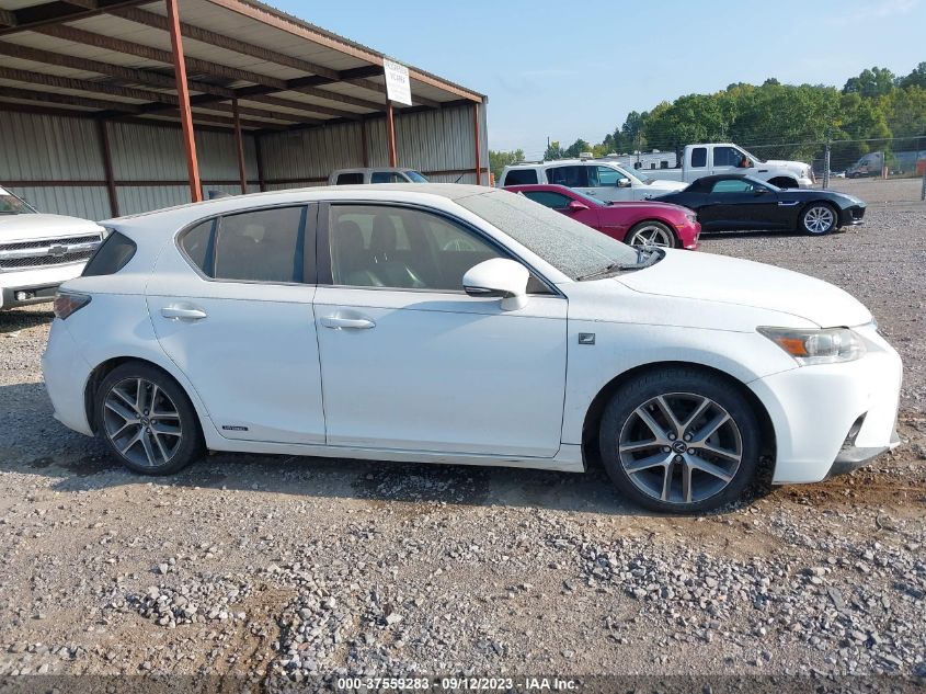 2014 LEXUS CT 200H HYBRID - JTHKD5BHXE2175234
