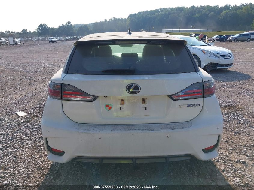 2014 LEXUS CT 200H HYBRID - JTHKD5BHXE2175234