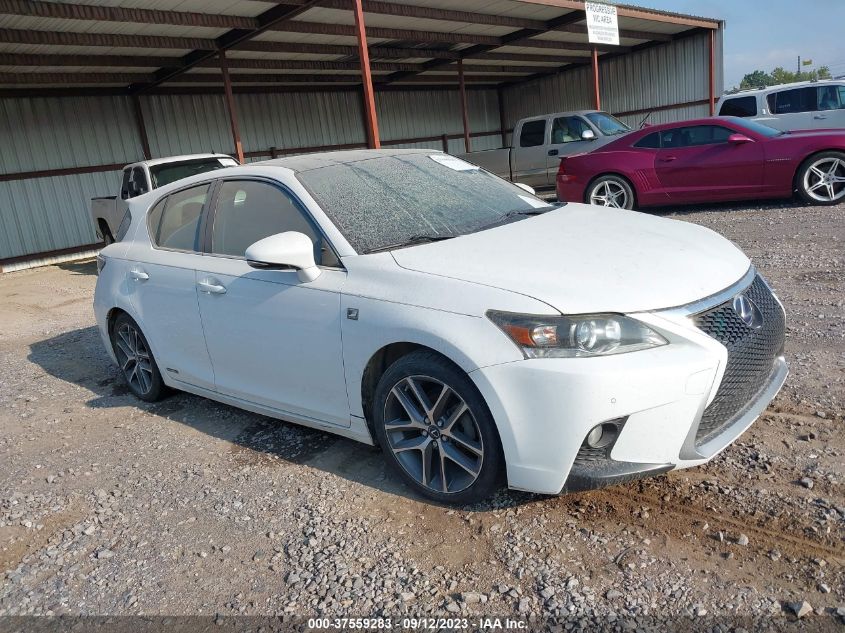 2014 LEXUS CT 200H HYBRID - JTHKD5BHXE2175234
