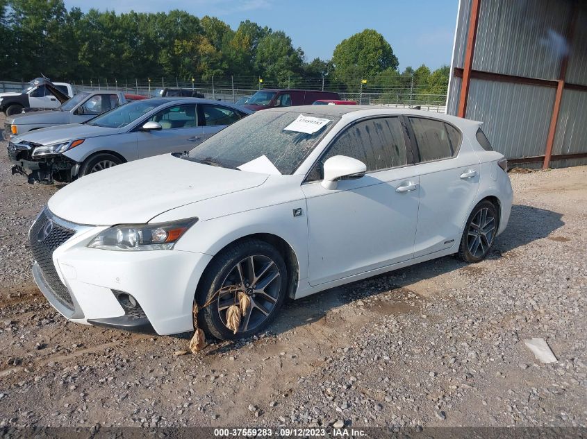 2014 LEXUS CT 200H HYBRID - JTHKD5BHXE2175234