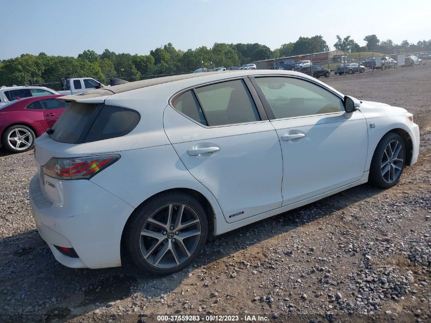 2014 LEXUS CT 200H HYBRID - JTHKD5BHXE2175234