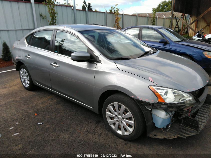 2014 NISSAN SENTRA S/SV/SR/SL - 3N1AB7AP8EL637301