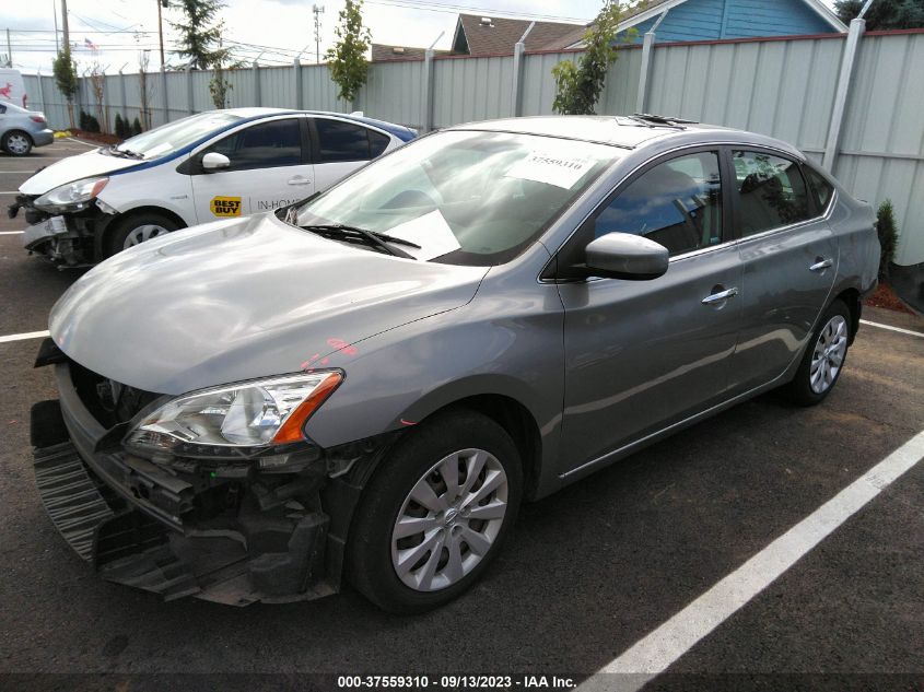 2014 NISSAN SENTRA S/SV/SR/SL - 3N1AB7AP8EL637301