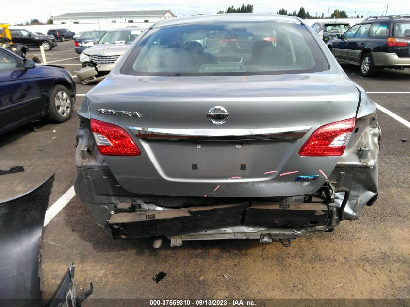 2014 NISSAN SENTRA S/SV/SR/SL - 3N1AB7AP8EL637301