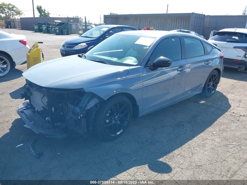 VIN 19XFL2H89NE013156 2022 HONDA CIVIC HATCHBACK SPORT