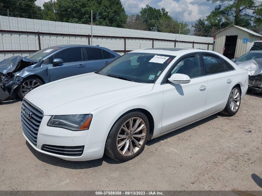 2013 AUDI A8 3.0L WAUAGAFDXDN027888
