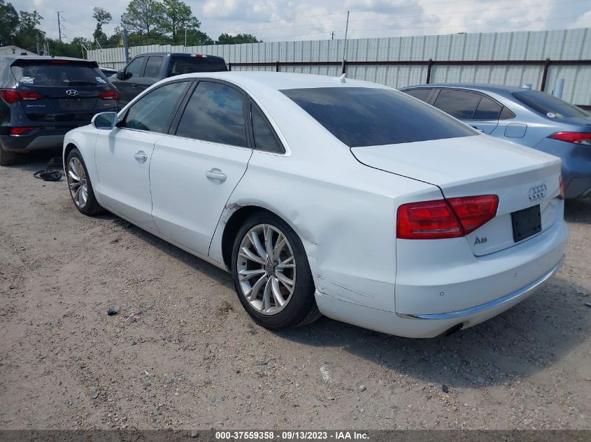 2013 AUDI A8 3.0L WAUAGAFDXDN027888