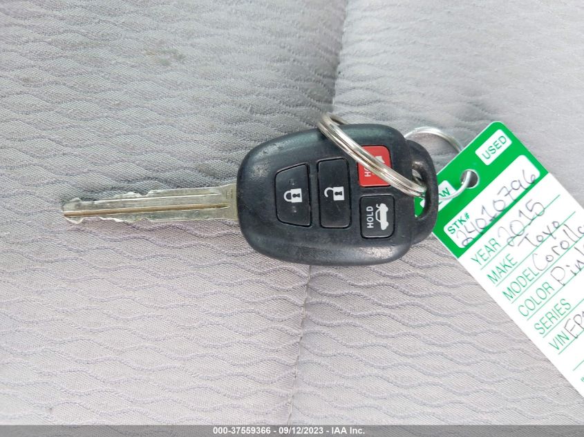 2015 TOYOTA COROLLA L/LE/LE PLS/PRM/S/S PLS - 5YFBURHE4FP198887