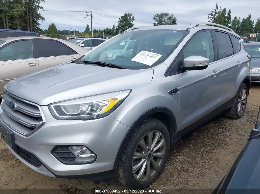 2017 FORD ESCAPE TITANIUM - 1FMCU9J92HUE18045