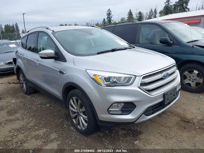 2017 FORD ESCAPE TITANIUM - 1FMCU9J92HUE18045