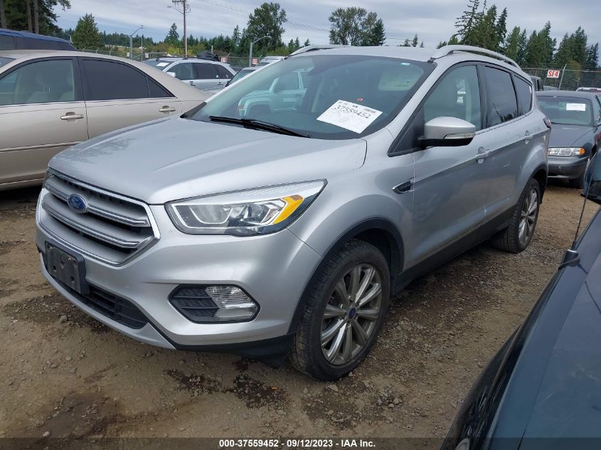 2017 FORD ESCAPE TITANIUM - 1FMCU9J92HUE18045