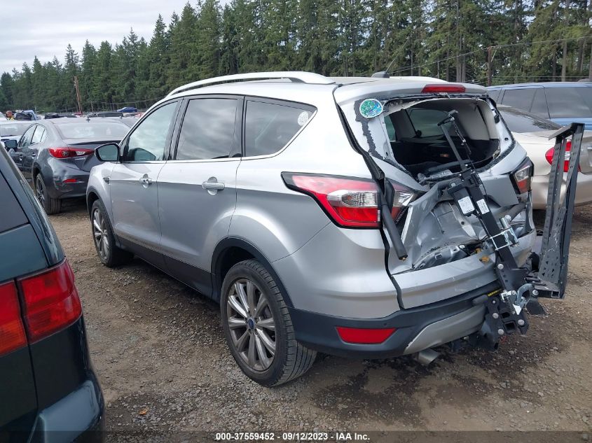 2017 FORD ESCAPE TITANIUM - 1FMCU9J92HUE18045