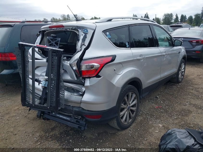 2017 FORD ESCAPE TITANIUM - 1FMCU9J92HUE18045