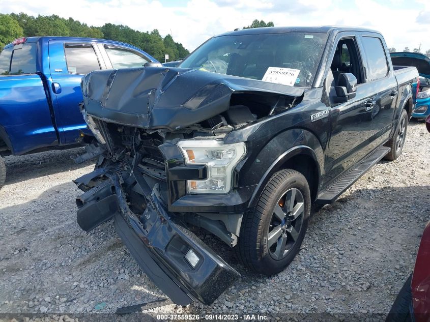 2016 FORD F-150 XL/LARIAT - 1FTEW1CFXGKD62877