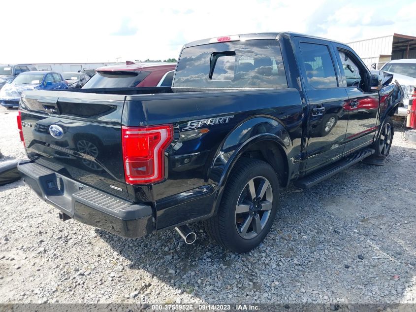 2016 FORD F-150 XL/LARIAT - 1FTEW1CFXGKD62877
