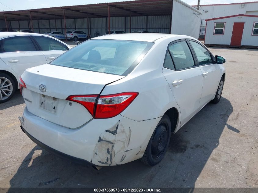 2014 TOYOTA COROLLA L/LE/S/S PLUS/LE PLUS - 5YFBURHE9EP116232