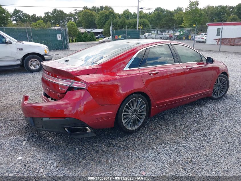 2016 LINCOLN MKZ - 3LN6L2G97GR617483