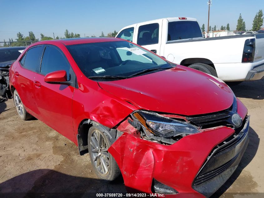 2017 TOYOTA COROLLA LE - 2T1BURHEXHC843397