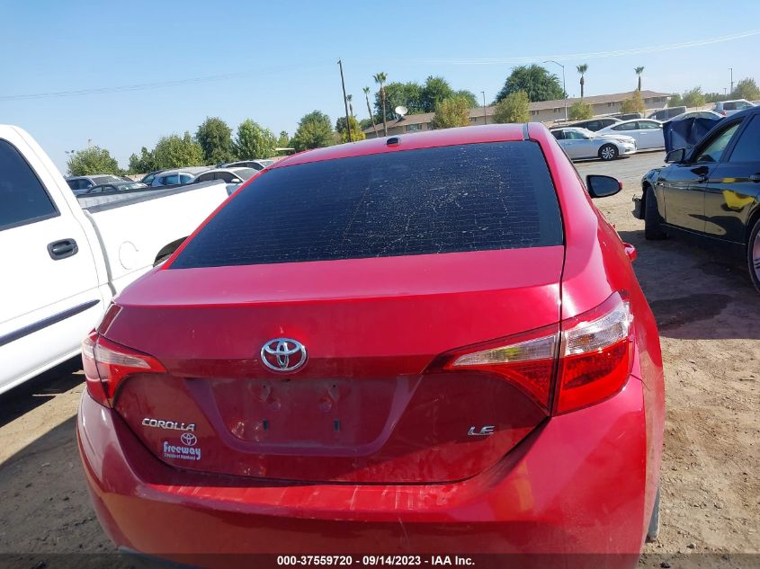 2017 TOYOTA COROLLA LE - 2T1BURHEXHC843397