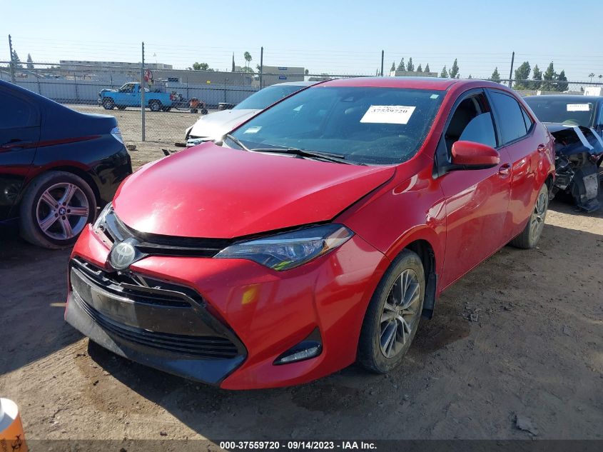 2017 TOYOTA COROLLA LE - 2T1BURHEXHC843397