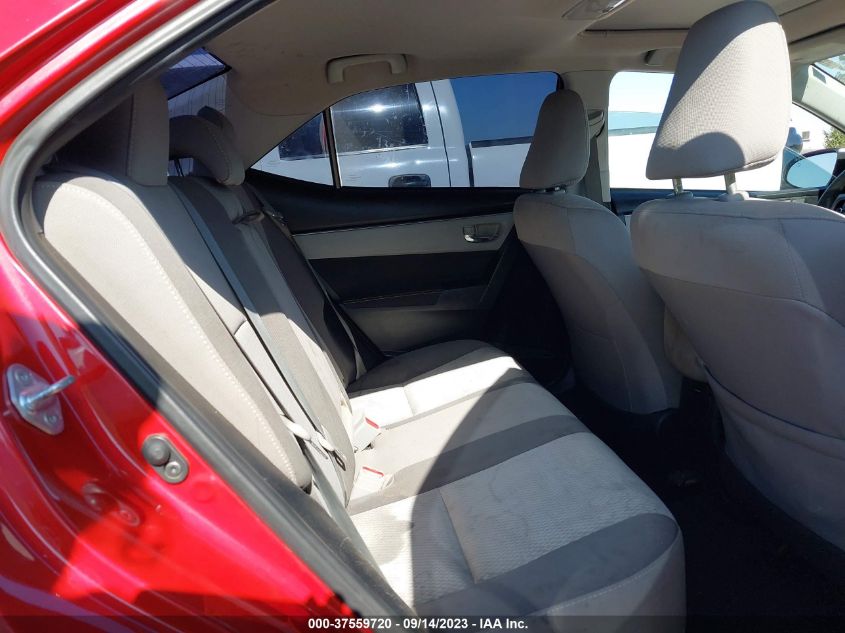 2017 TOYOTA COROLLA LE - 2T1BURHEXHC843397