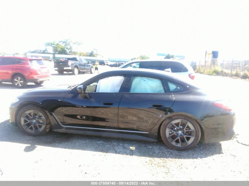 2023 BMW I4 EDRIVE40 - WBY73AW04PFP53734