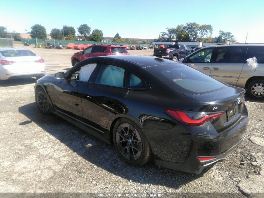 2023 BMW I4 EDRIVE40 - WBY73AW04PFP53734