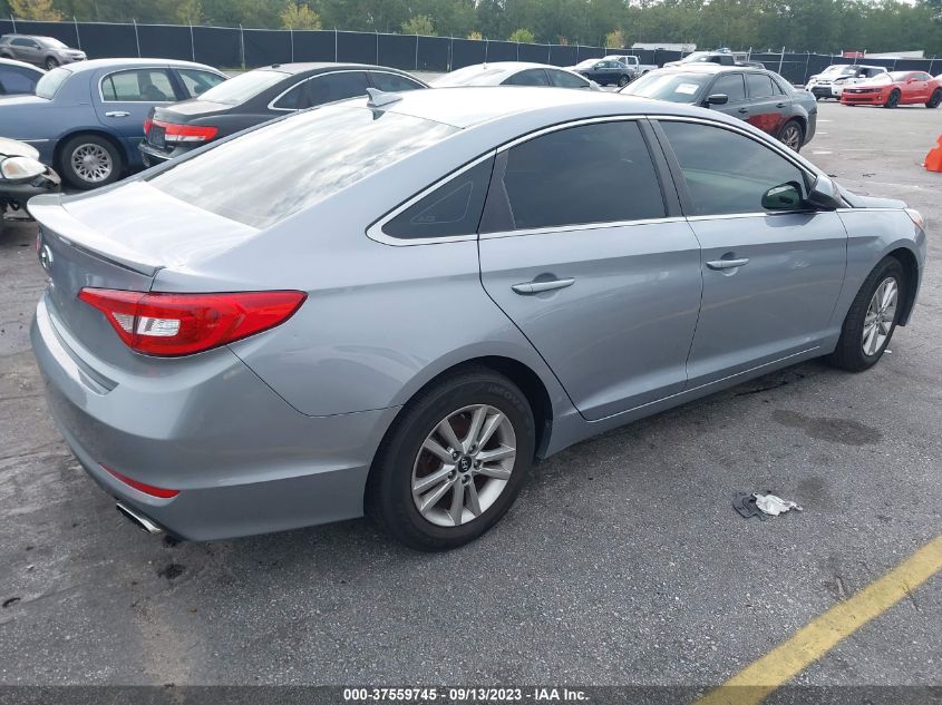 2015 HYUNDAI SONATA 2.4L SE - 5NPE24AF2FH151122