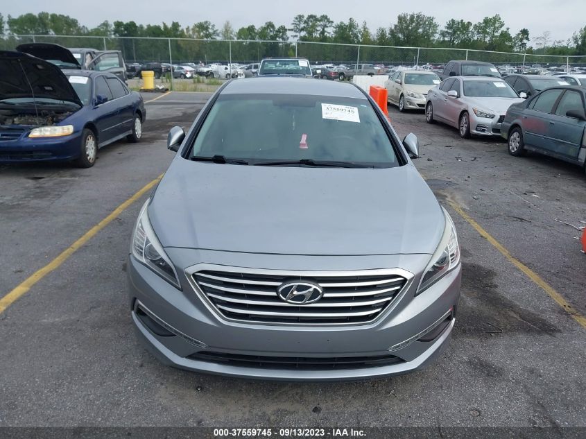 2015 HYUNDAI SONATA 2.4L SE - 5NPE24AF2FH151122