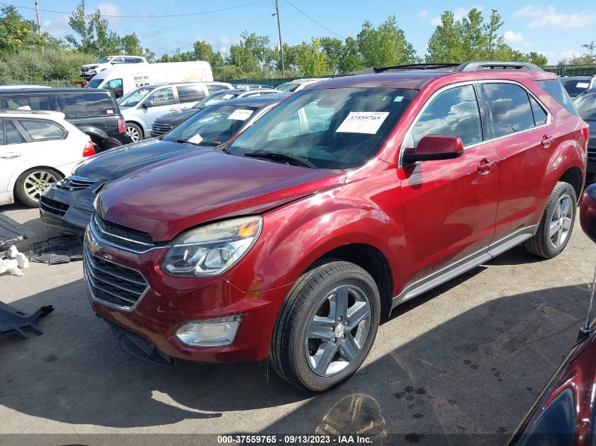 2016 CHEVROLET EQUINOX LT - 2GNALCEK8G1121551